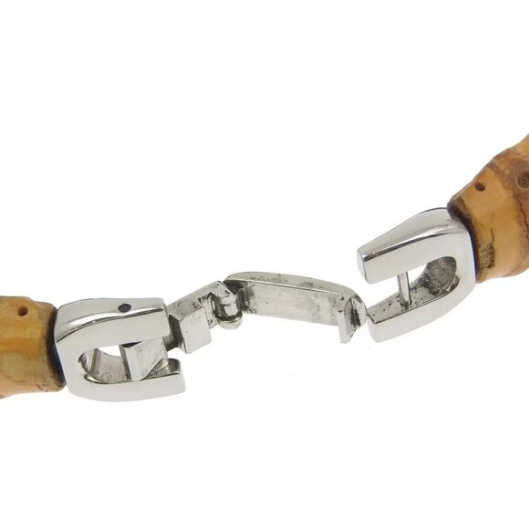 GUCCI Watches 6800L IvoryDial Stainless Steel/Bamboo Quartz Analog display... - Picture 8 of 8